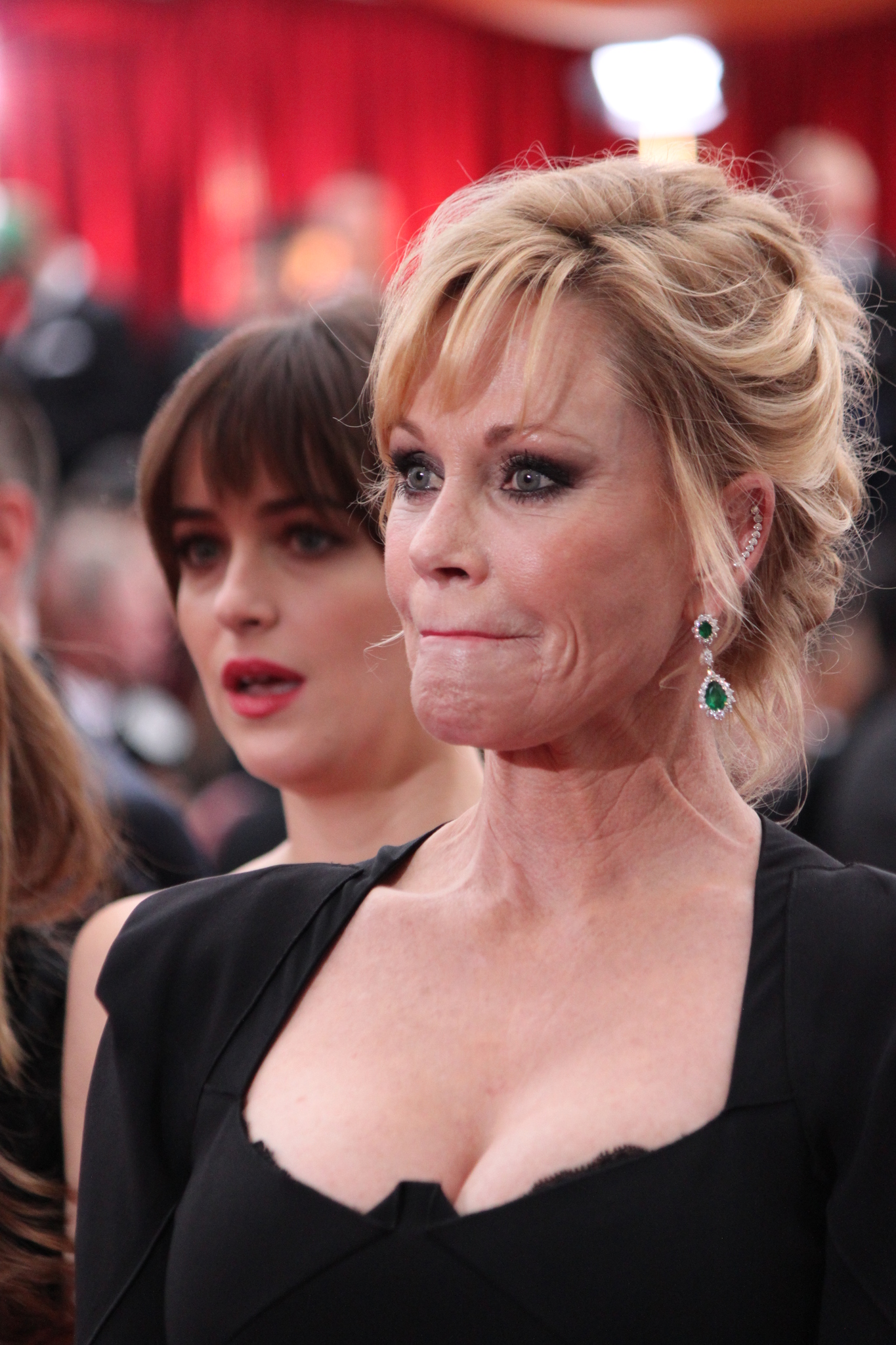 Melanie Griffith and Dakota Johnson