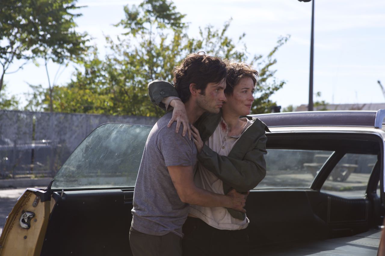 Still of Penn Badgley and Dakota Johnson in Cymbeline (2014)