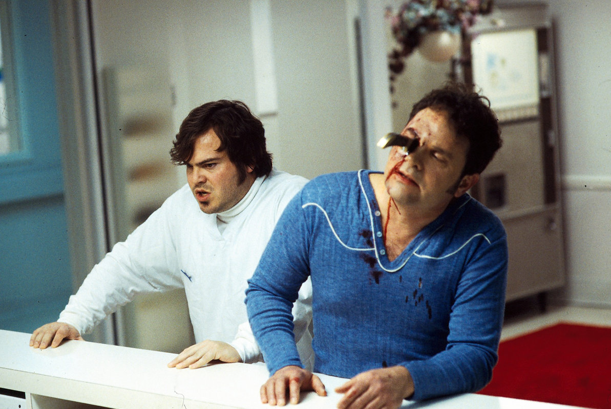 Jack Black and Denis Johnson in Jesus' Son (1999)