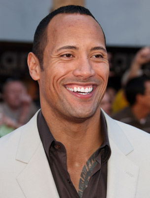 Dwayne Johnson at event of The Game Plan (2007)