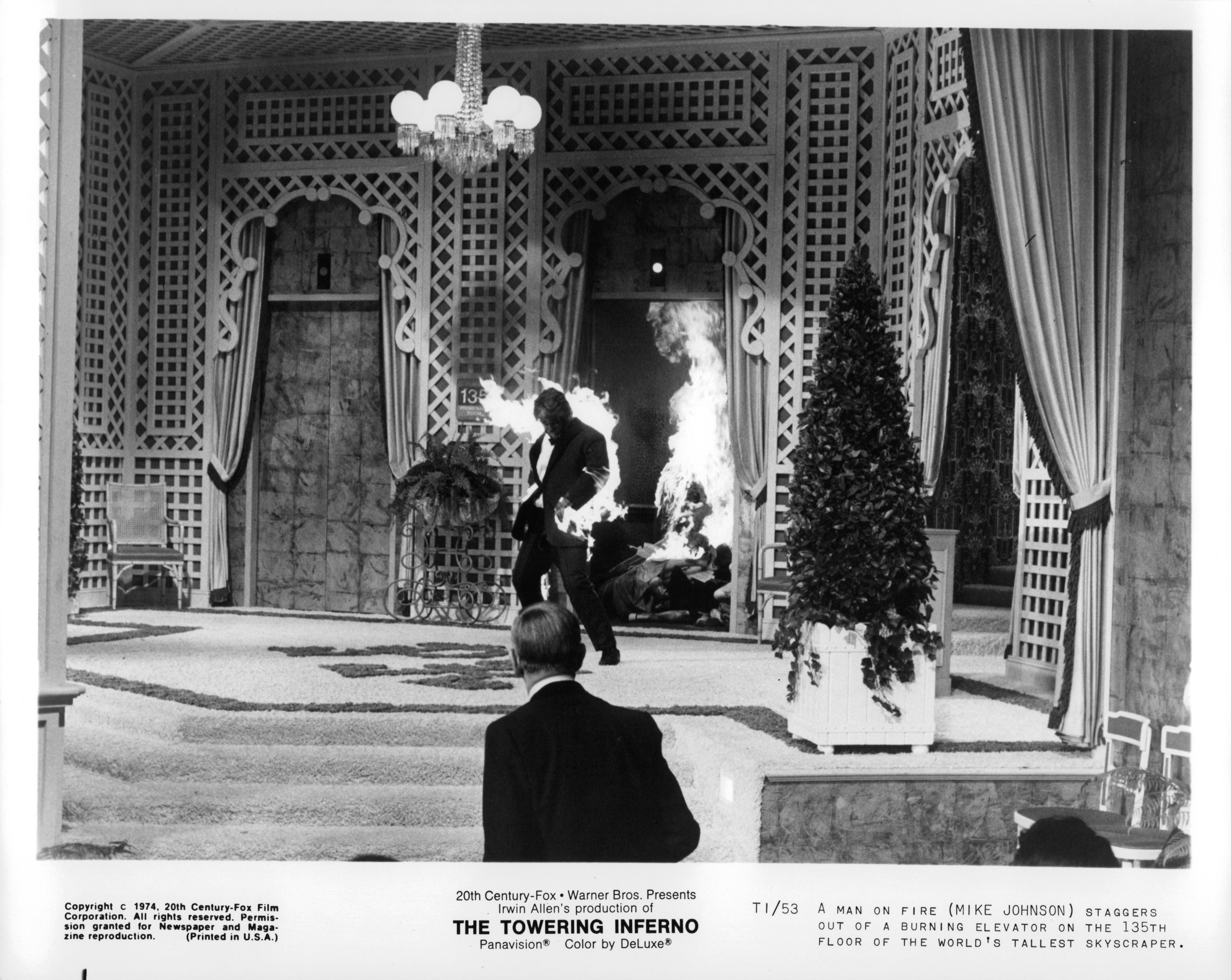 Still of Mike Johnson in The Towering Inferno (1974)