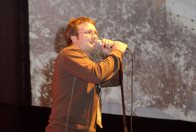 Rian Johnson at event of Brick (2005)
