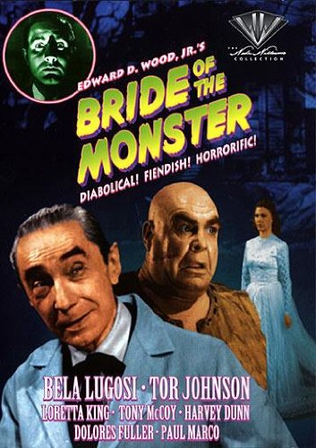 Bela Lugosi, Tor Johnson and Loretta King in Bride of the Monster (1955)