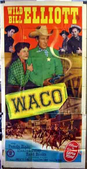 Pamela Blake, Bill Elliott and I. Stanford Jolley in Waco (1952)