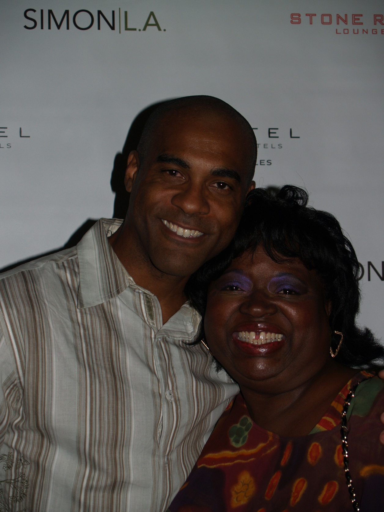 Michael Gerald and Vickilyn Reynolds @ Unchained Melody release party.