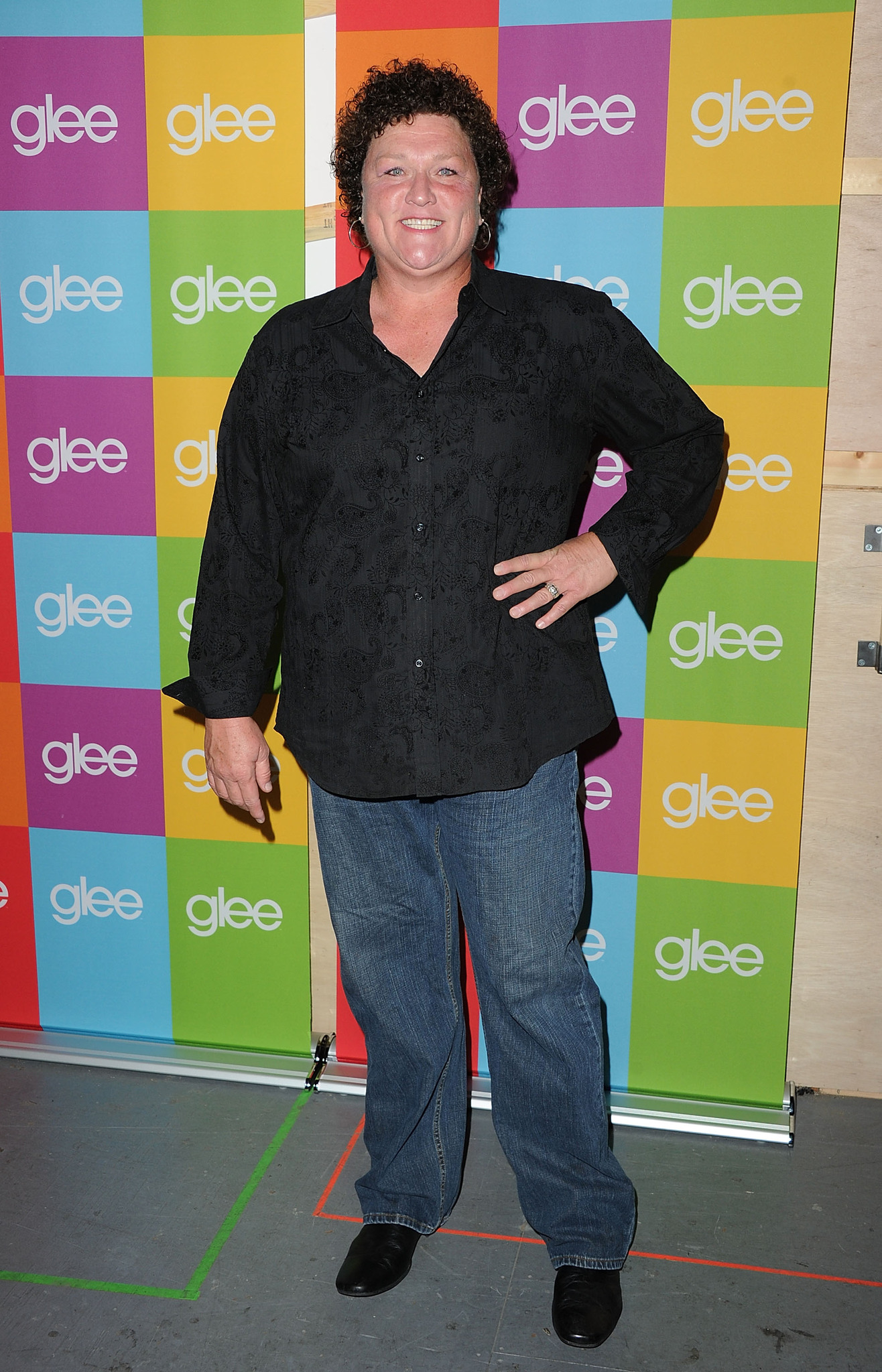 Dot-Marie Jones at event of Glee (2009)