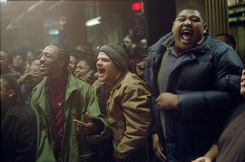 Still of Evan Jones, Omar Benson Miller and De'Angelo Wilson in 8 mylia (2002)