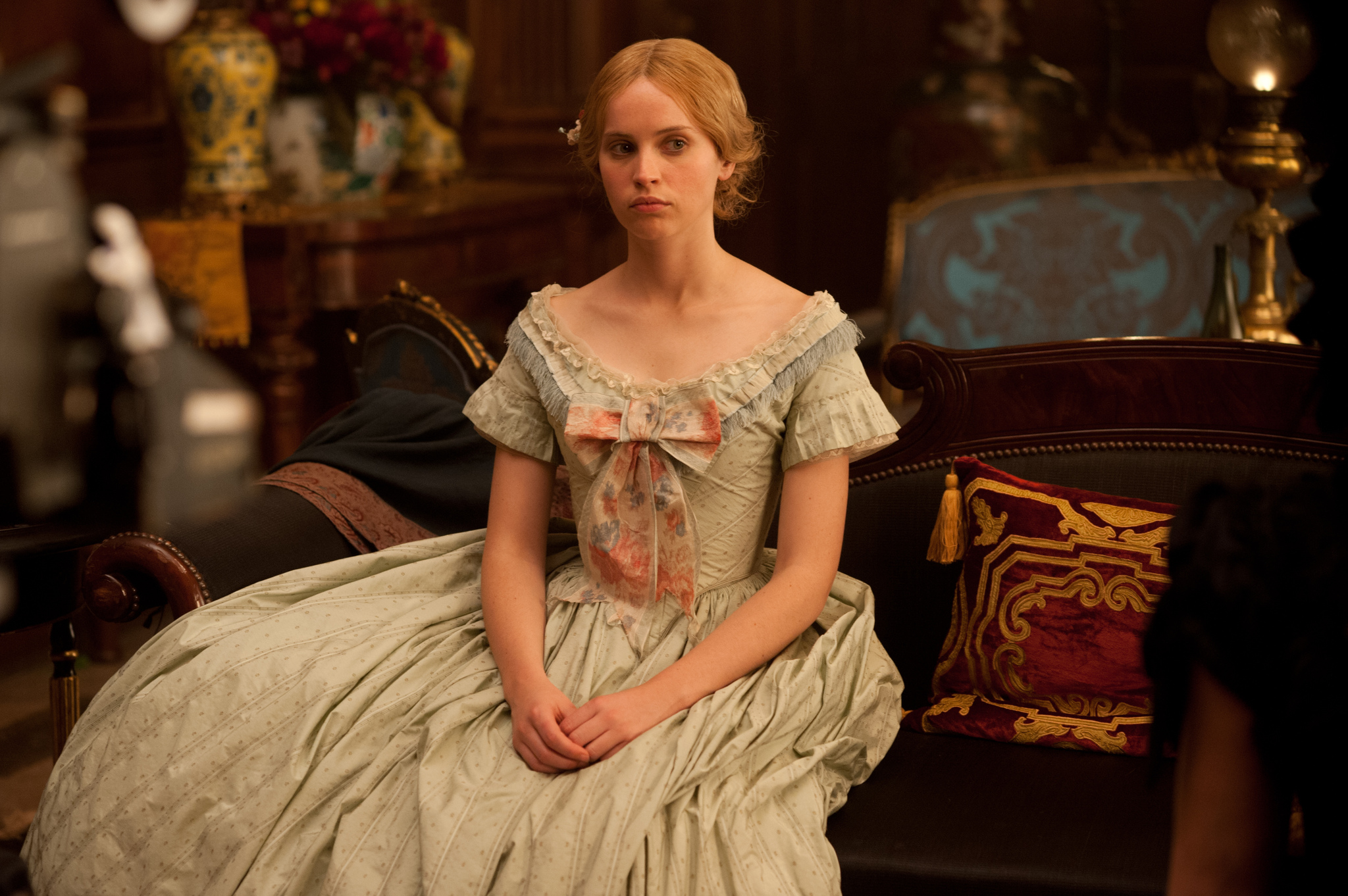 Still of Felicity Jones in The Invisible Woman (2013)