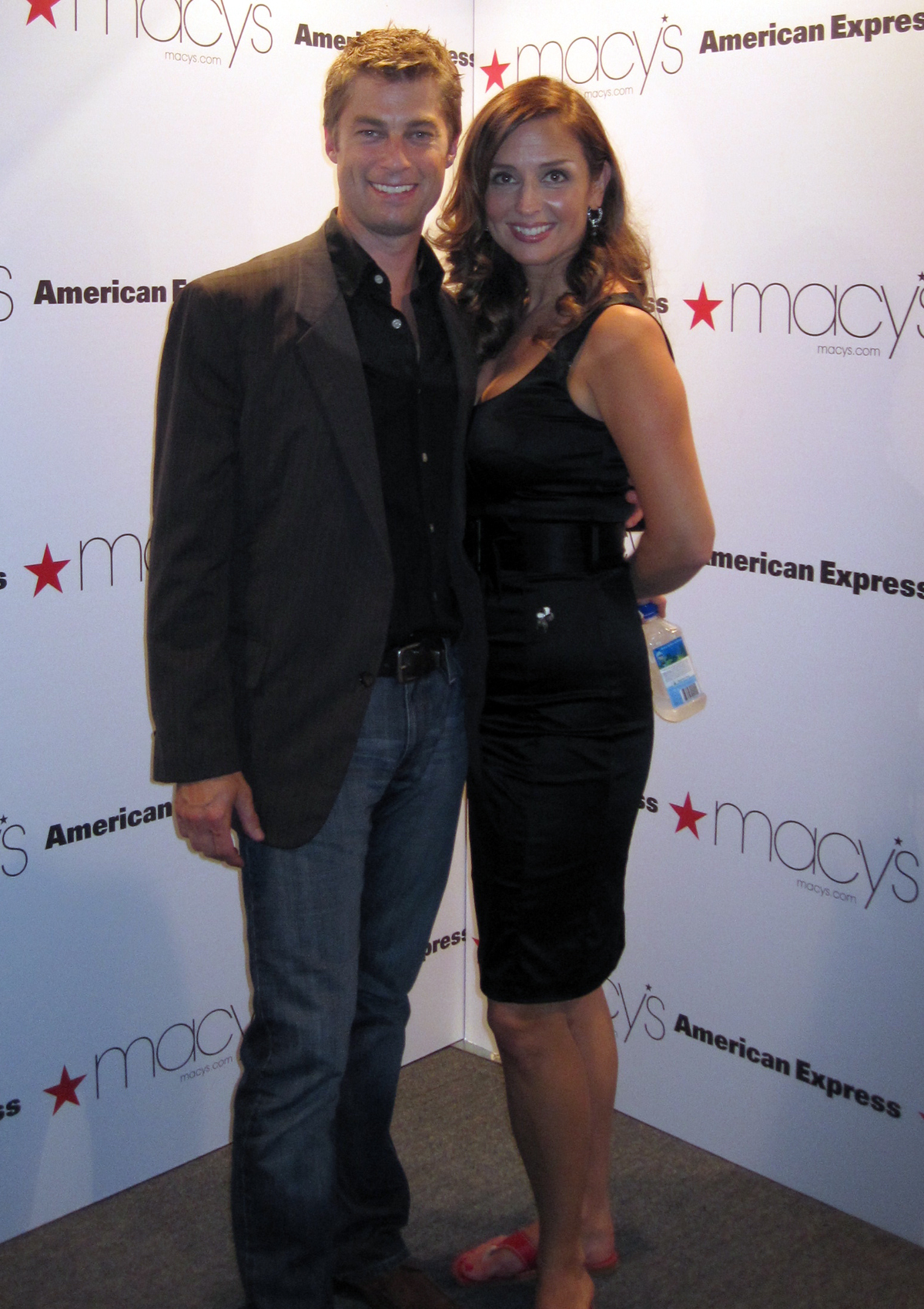 Jamison Jones and Lisa Jones American Express Presents Macy's Passport Fashion show and charity event