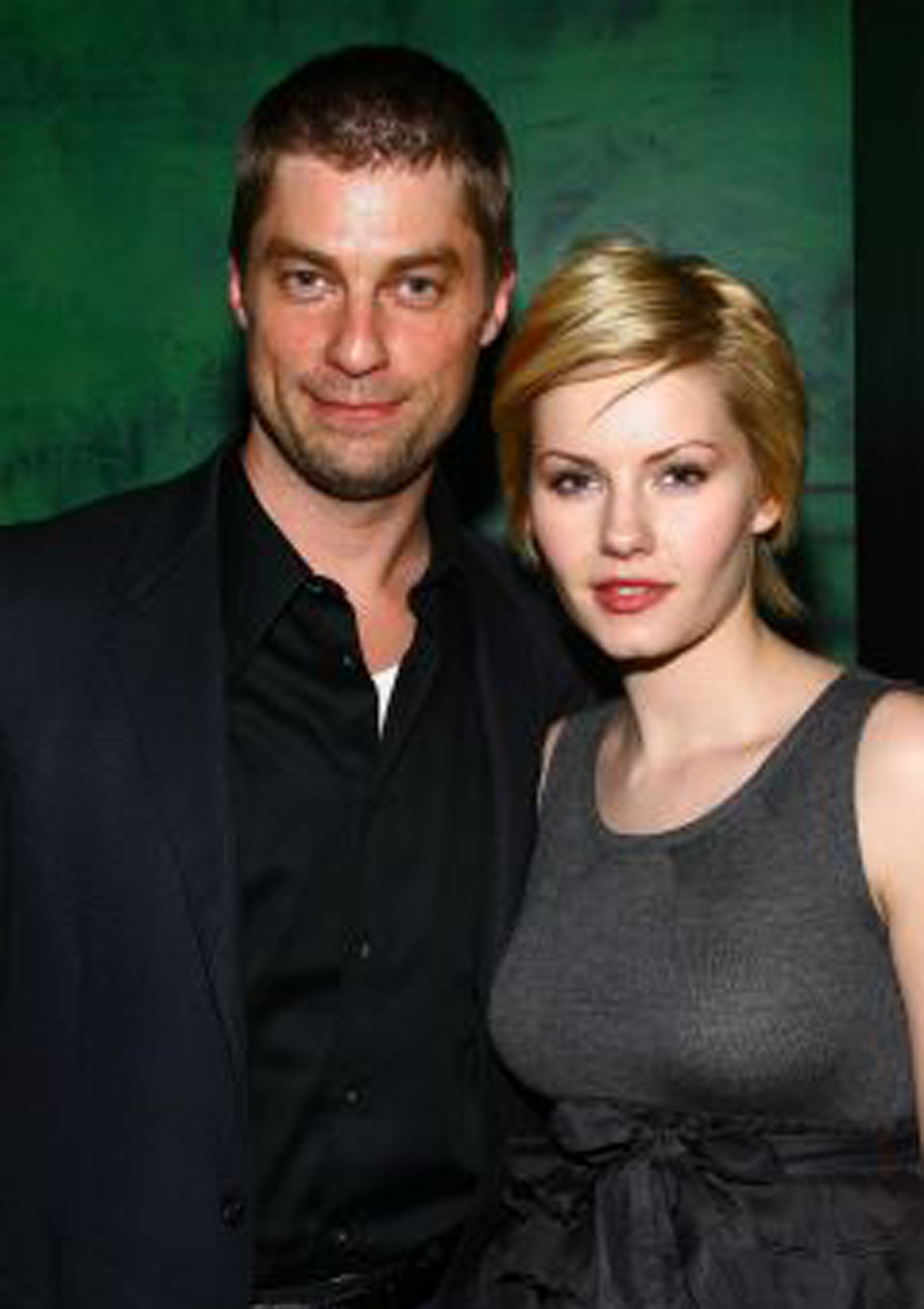 Jamison Jones and Elisha Cuthbert GenArt in NYC