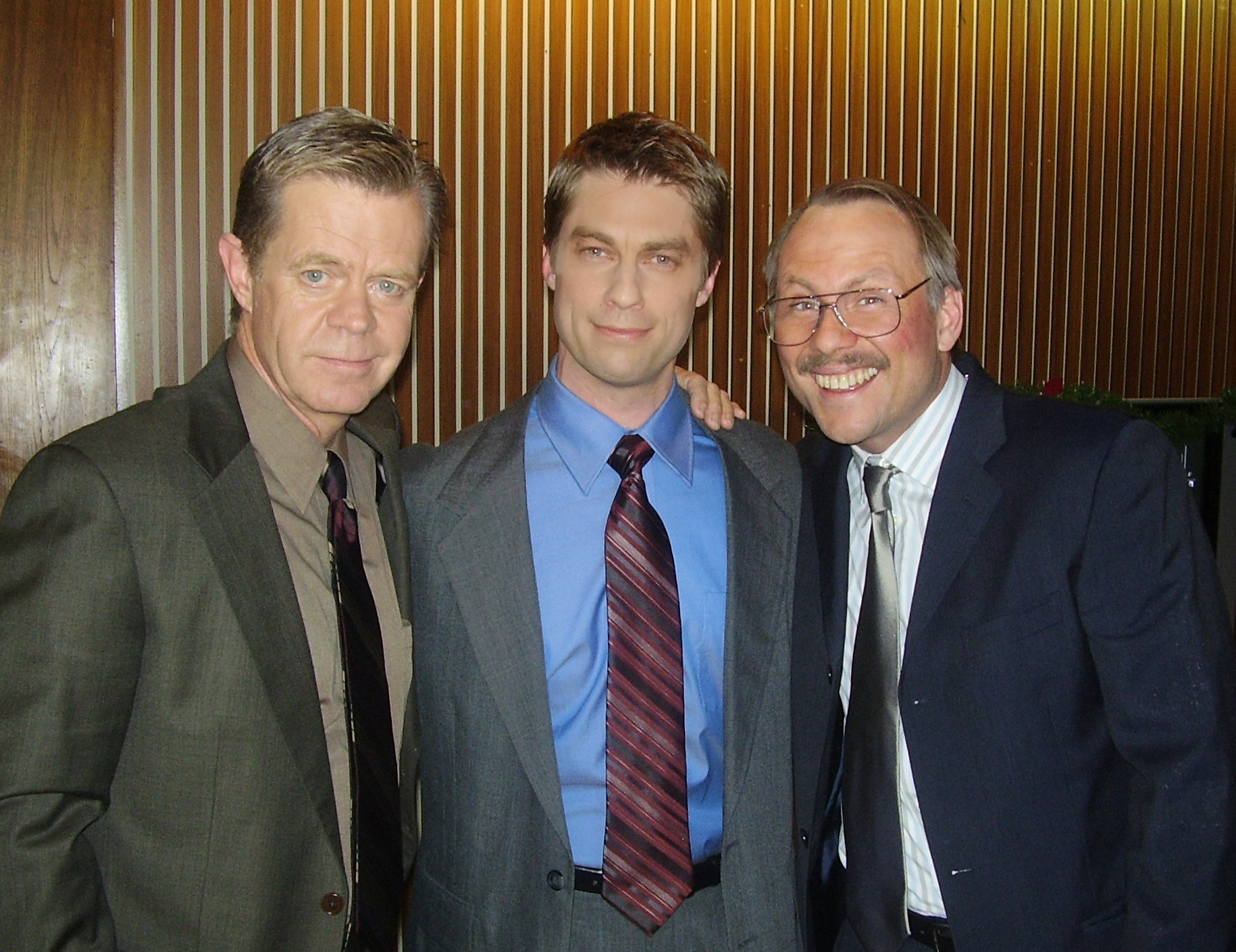 William H. Macy, Jamison Jones and Christian Slater 