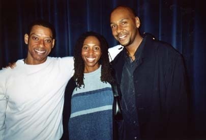 Orlando Jones and Roxann Blackman