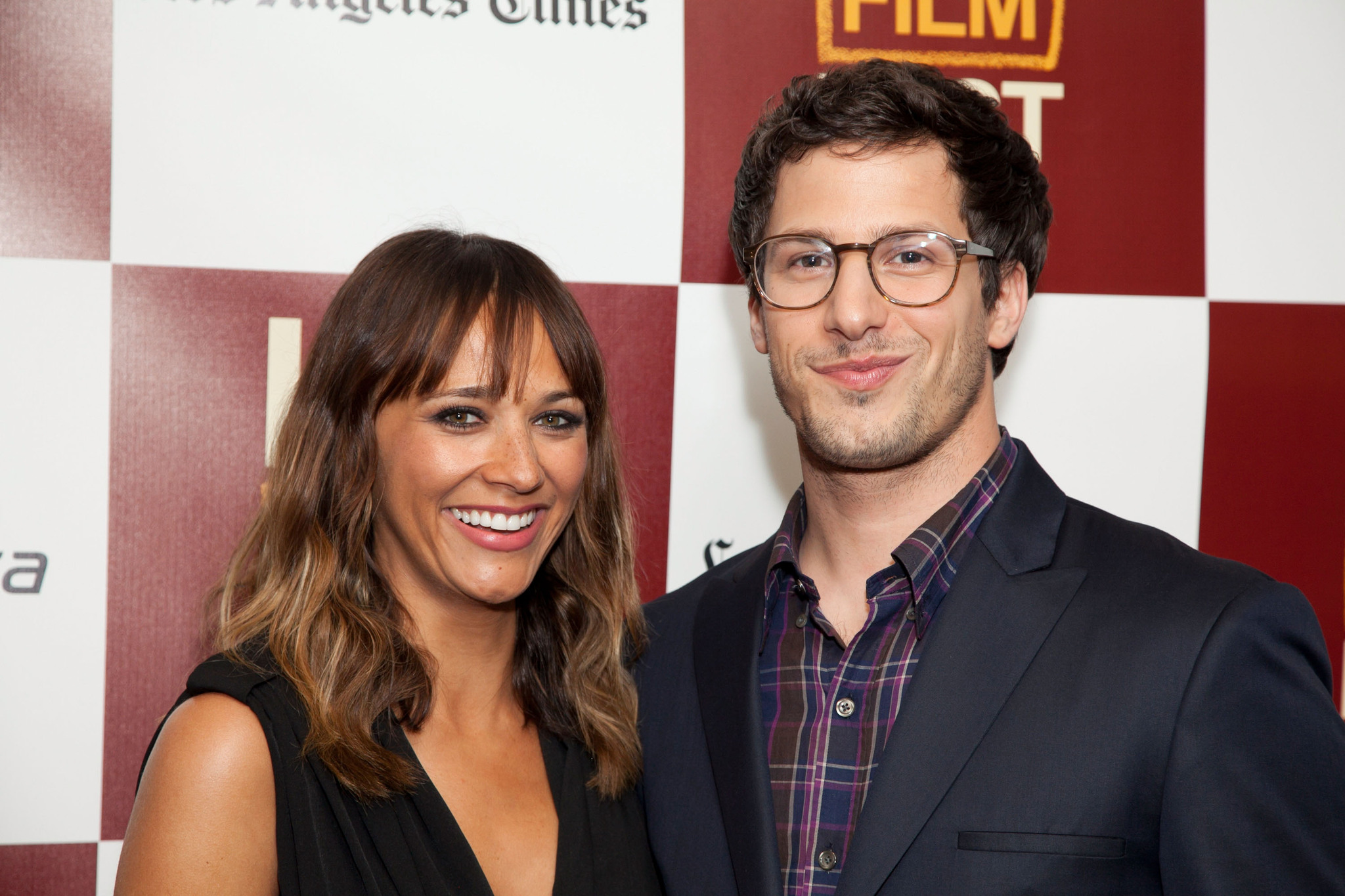 Rashida Jones and Andy Samberg at event of Celeste & Jesse Forever (2012)