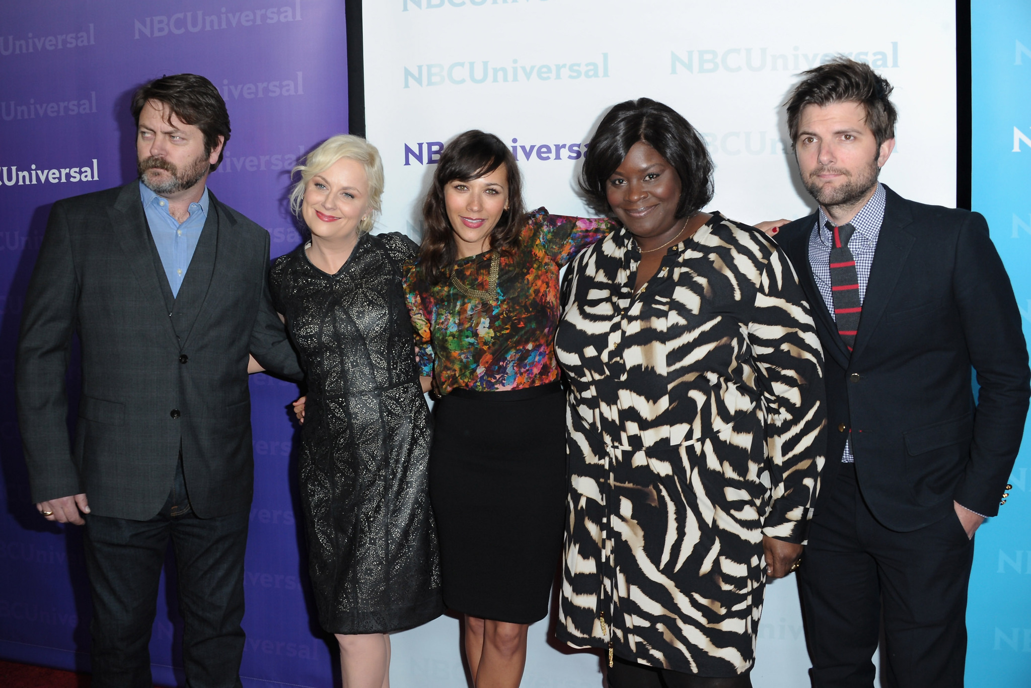 Adam Scott, Rashida Jones, Nick Offerman and Amy Poehler