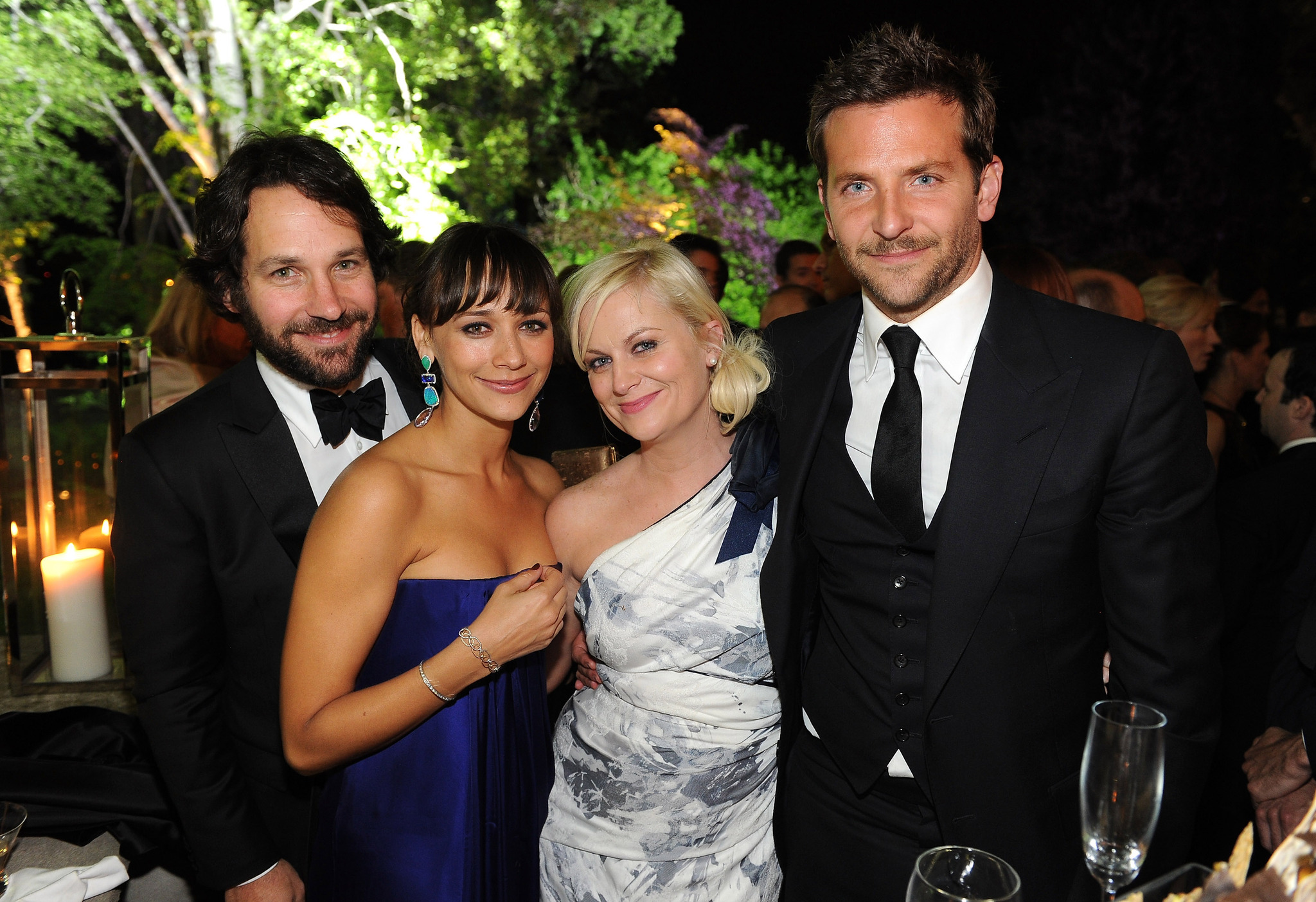 Bradley Cooper, Rashida Jones, Amy Poehler and Paul Rudd