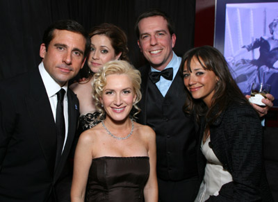 Steve Carell, Jenna Fischer, Rashida Jones and Angela Kinsey