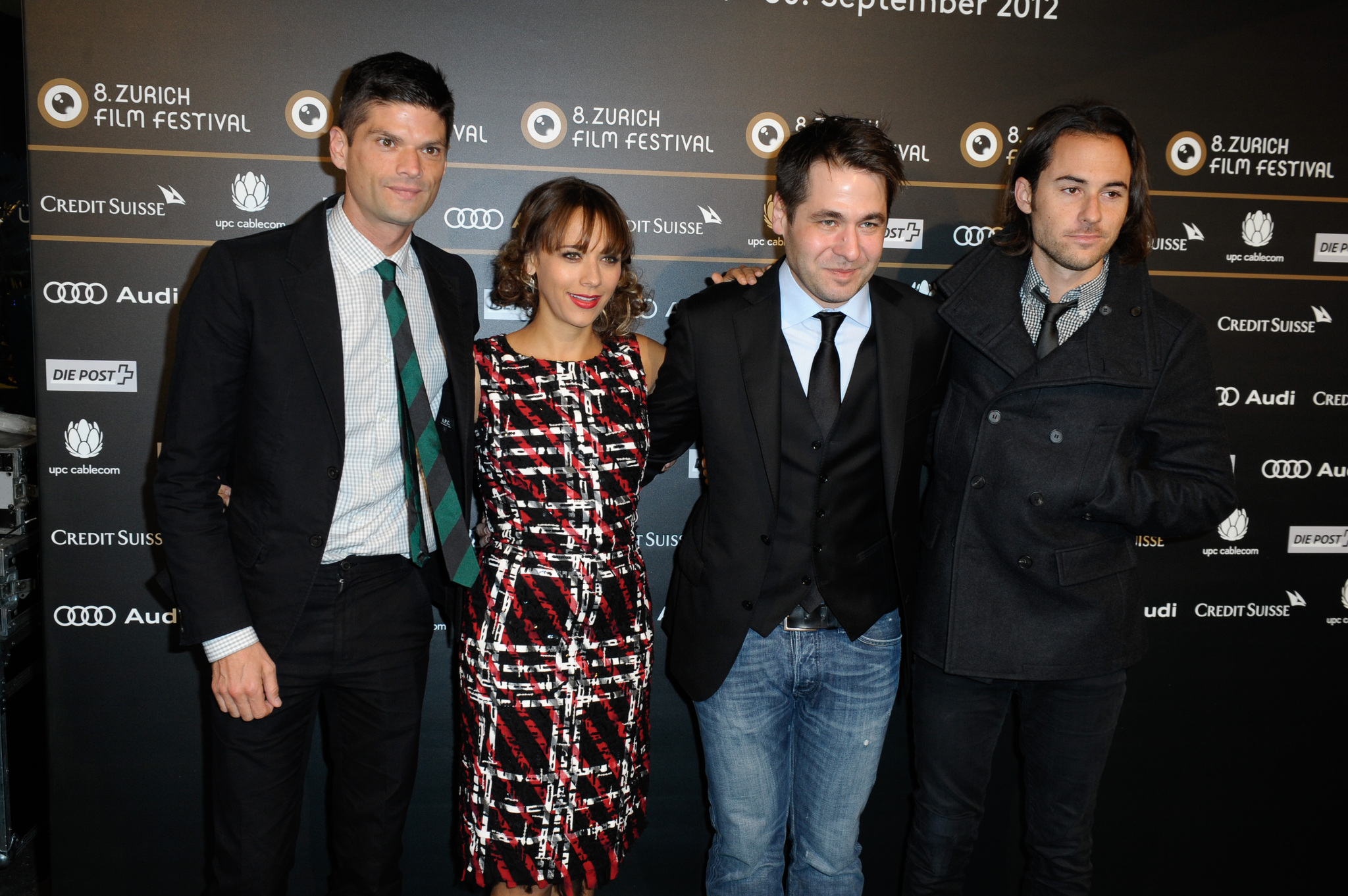 Rashida Jones, Will McCormack and Lee Toland Krieger at event of Celeste & Jesse Forever (2012)