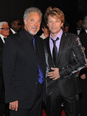 Jon Bon Jovi and Tom Jones