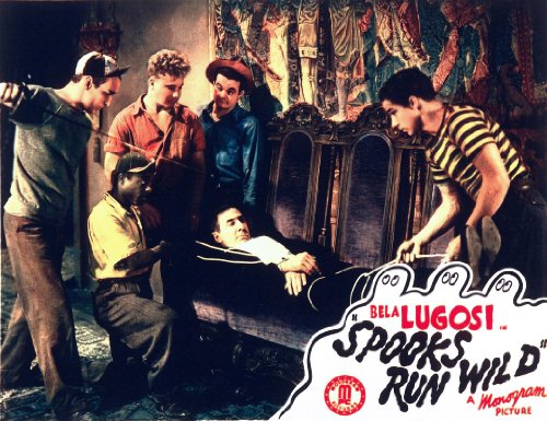 Bela Lugosi, Leo Gorcey, Huntz Hall, Bobby Jordan and Ernest Morrison in Spooks Run Wild (1941)