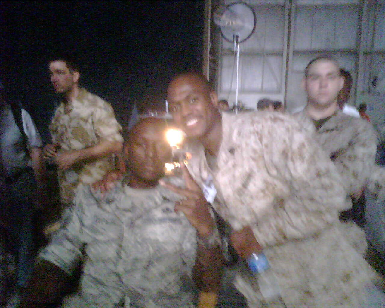 Tyrese and I on Transformers 2 ... the best one of the series