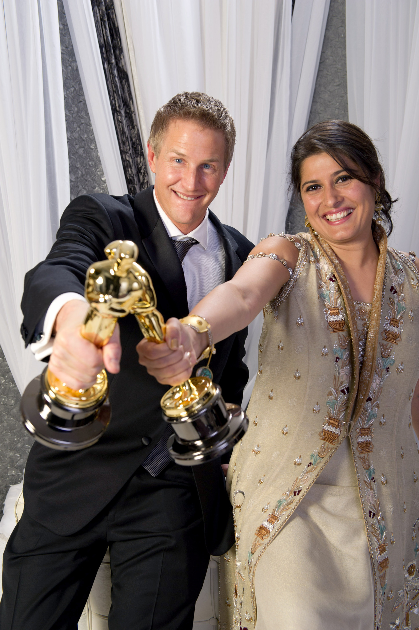 Daniel Junge and Sharmeen Obaid-Chinoy