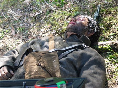 Richard Kahan portrays Isaac Silsbee in Hallmark Entertainment's Civil War film 