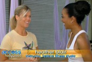 Access Hollywood: Heather Blair's interview with Shaun Robinson.