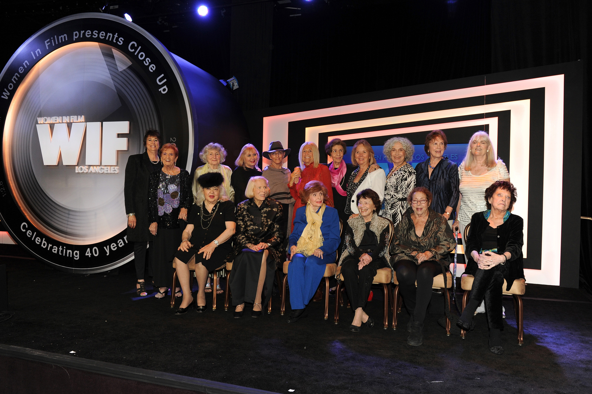 Diane Asselin, Patricia Barry, Barbara Boyle, Hollace Davids, Judith James, Ilene Kahn Power, Irma Kalish, Johnna Levine, Marcia Nasatir, Renée Valente, Margot Winchester and Gloria Goldsmith