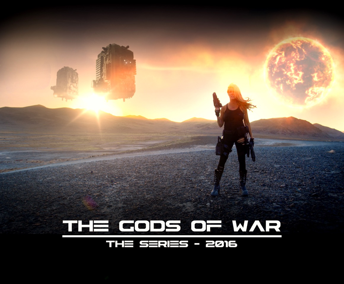 Teaser poster for up-coming series The Gods of War
