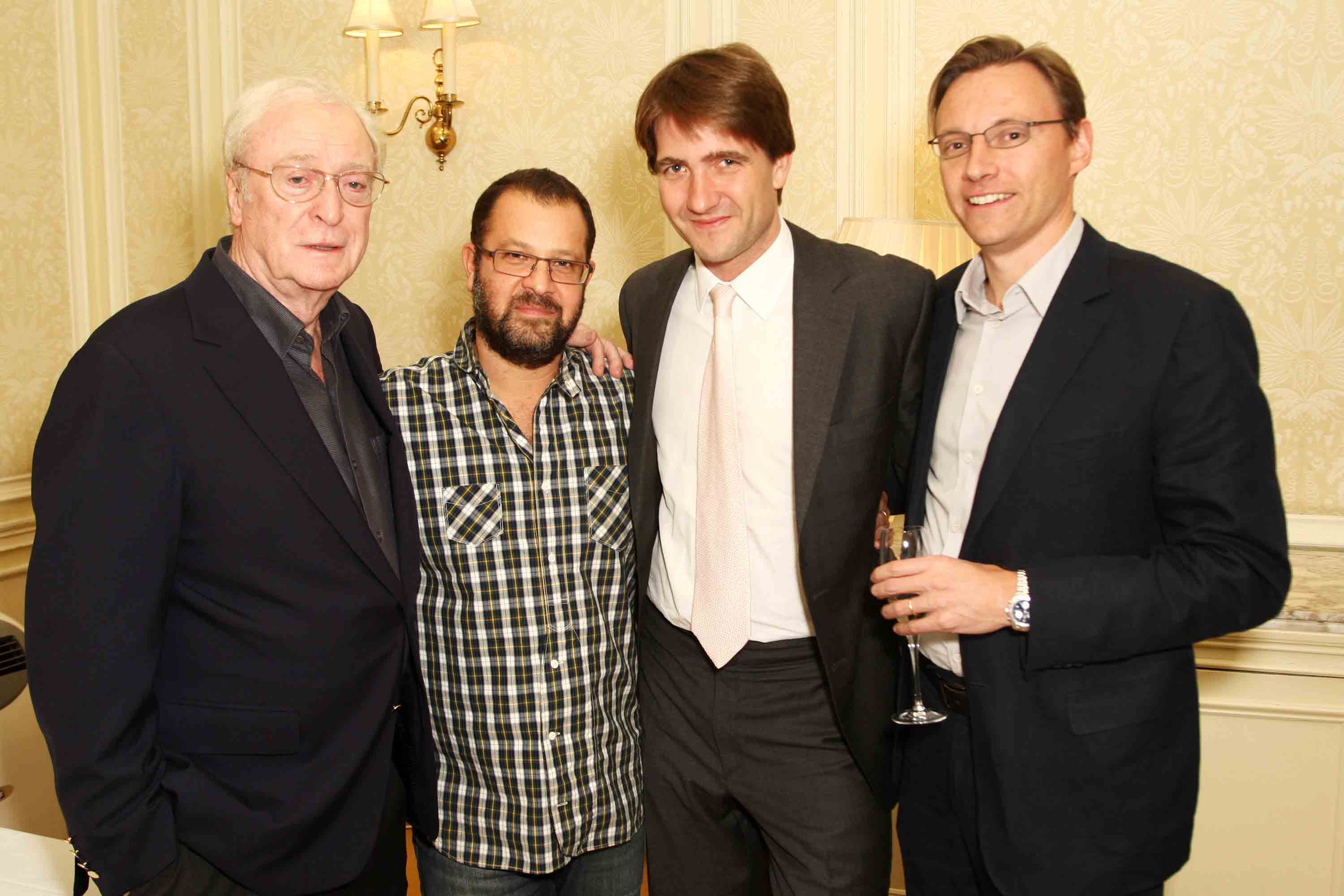 Michael Caine, Daniel Barber, Kris Thykier and Zygi Kamasa at the UK Premiere for Harry Brown.