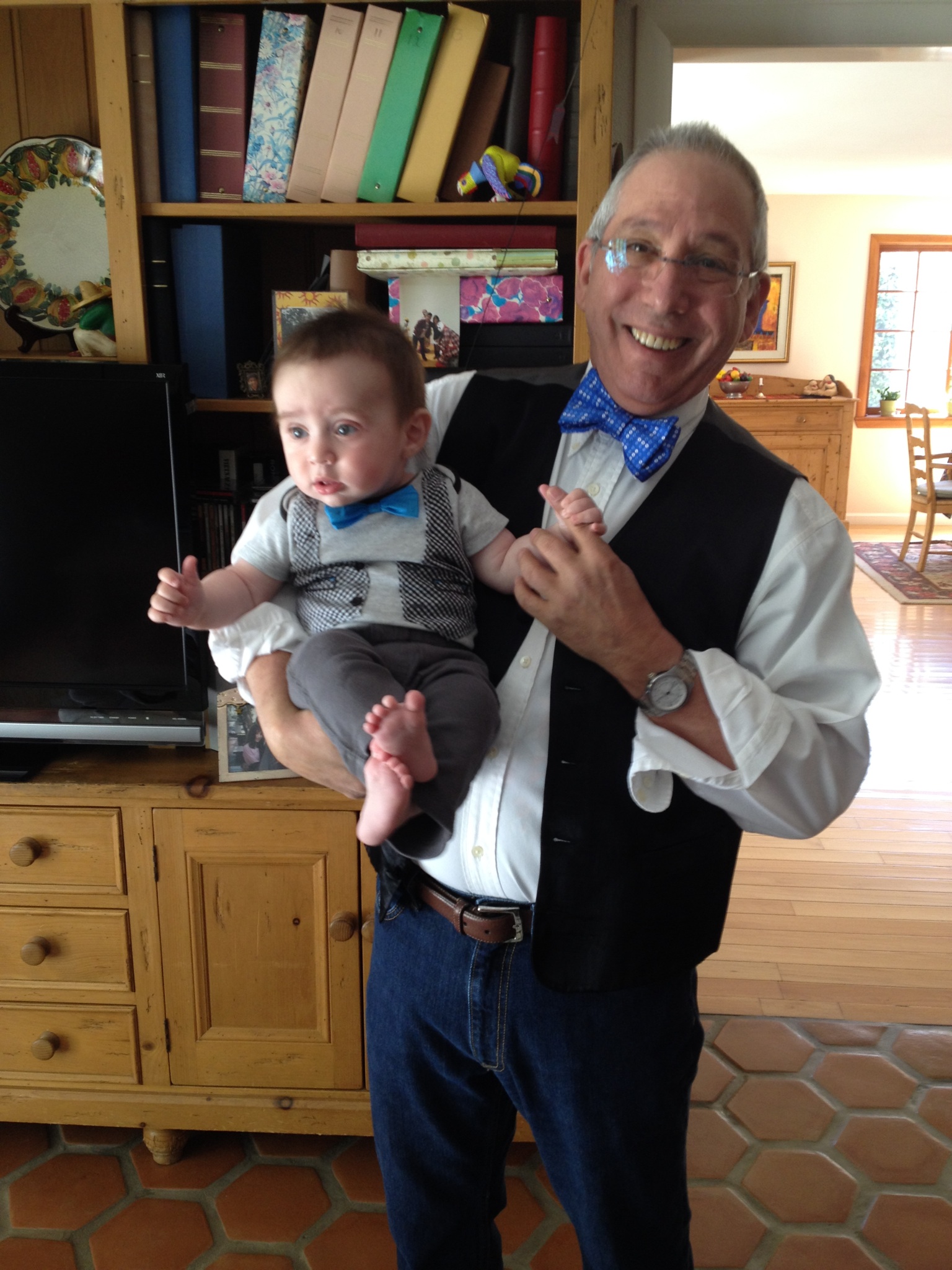 Grandfather and Grandson 2014