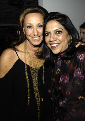 Donna Karan and Mira Nair at event of The Namesake (2006)