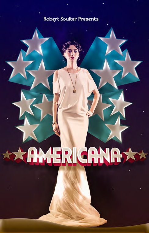 Promotional poster for the ABC TV Pilot AMERICANA