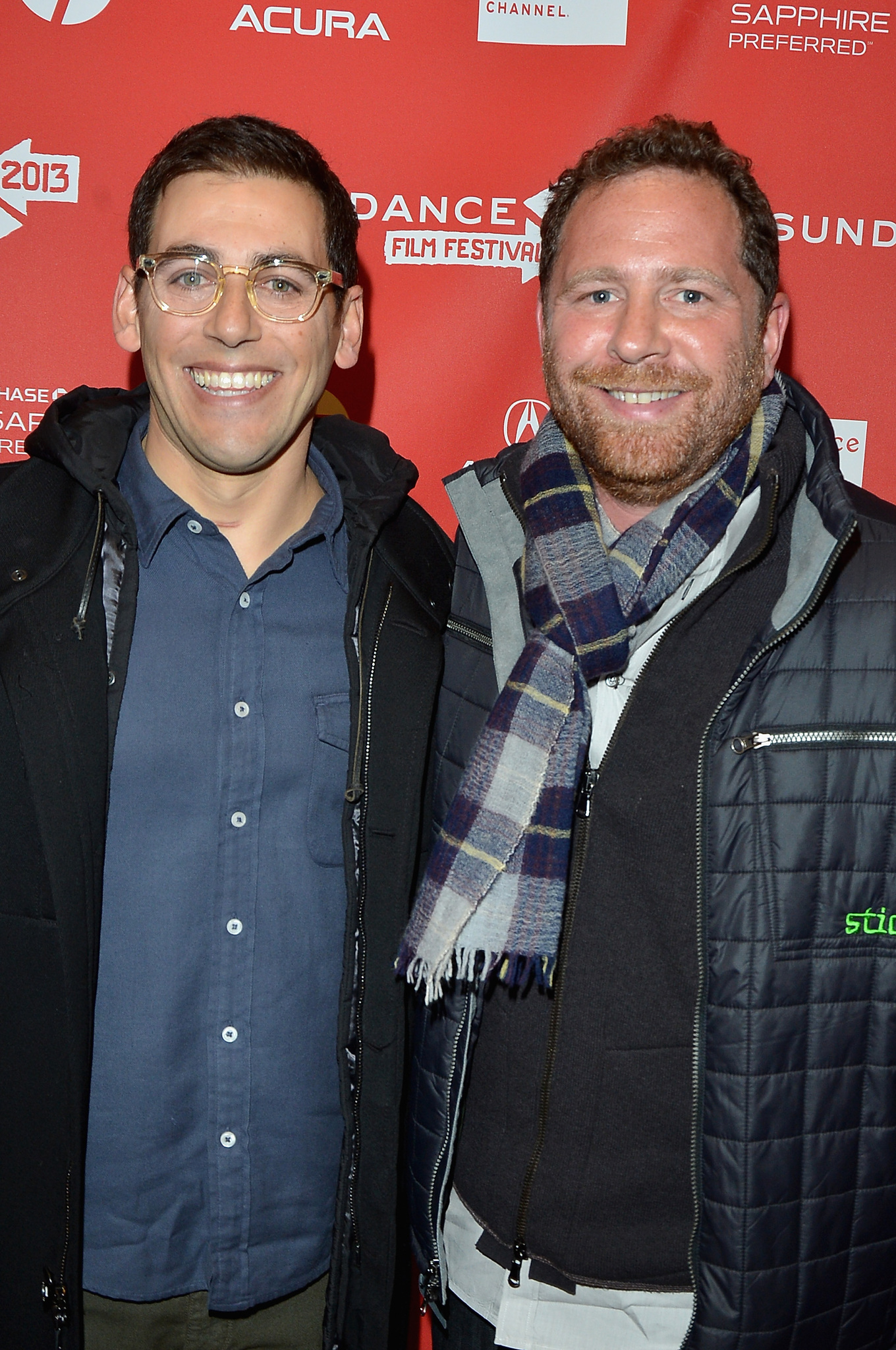 Ben Karlin and Stu Zicherman at event of A.C.O.D. (2013)