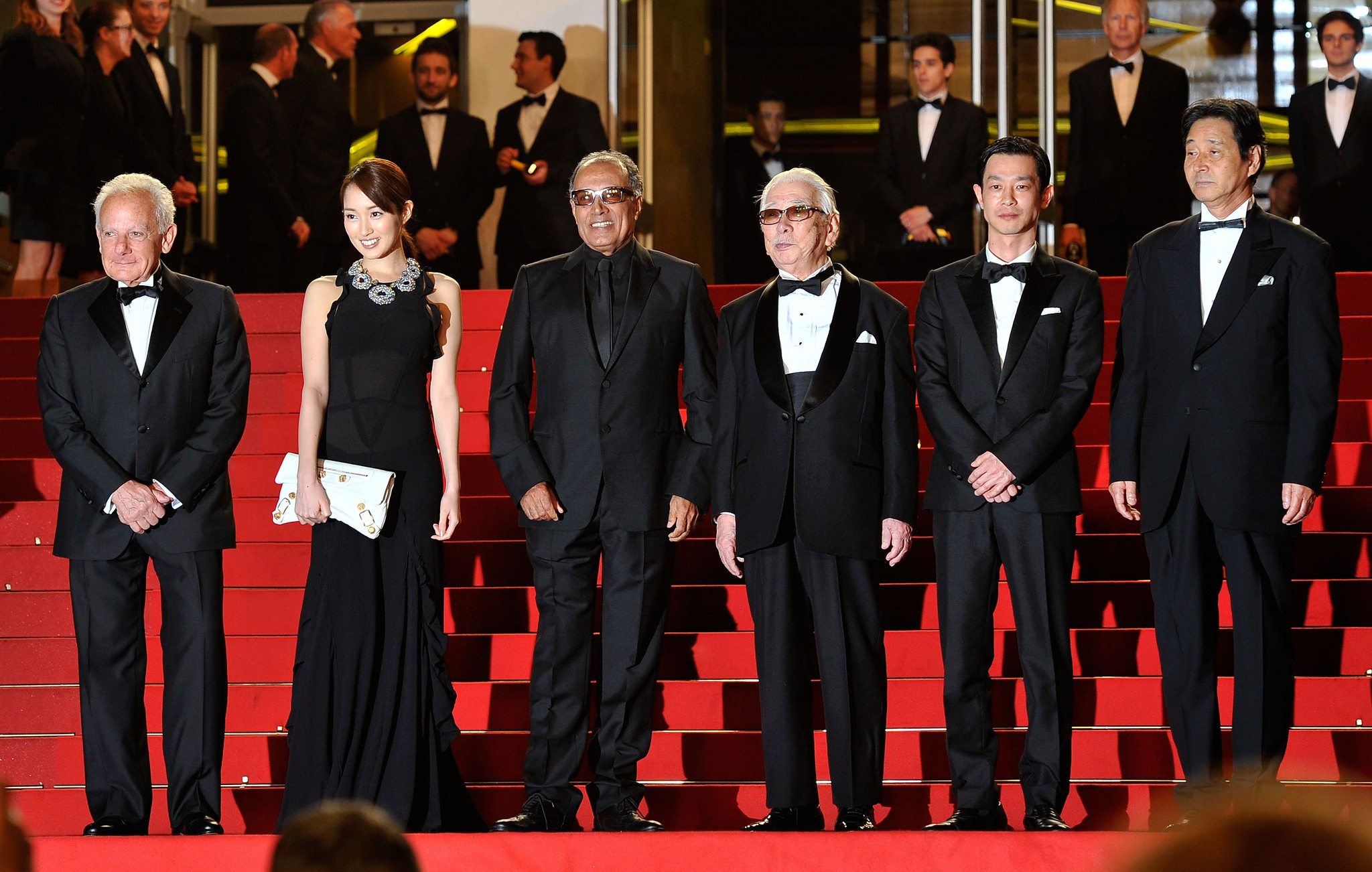 Marin Karmitz, Abbas Kiarostami, Ryô Kase, Tadashi Okuno and Rin Takanashi at event of Like Someone in Love (2012)