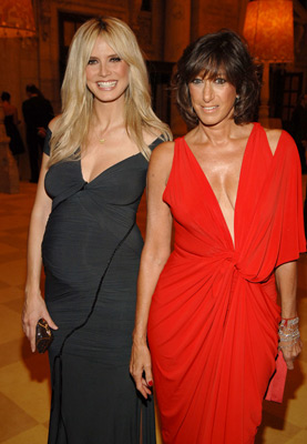 Heidi Klum and Donna Karan