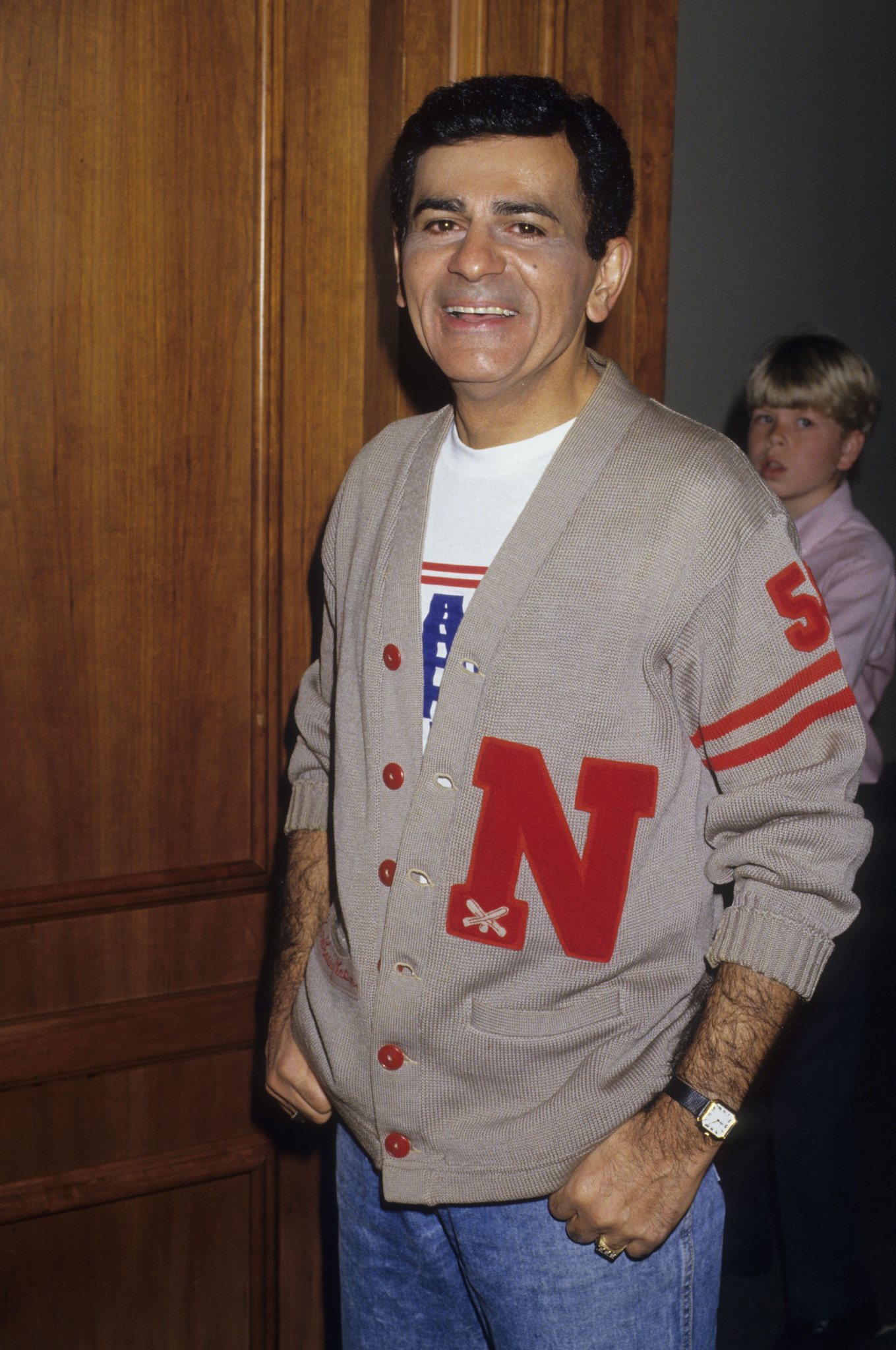 Radio Personality Casey Kasem attends Hans Christian Anderson Awards on March 15, 1987 at the Century Plaza Hotel in Century City, California.