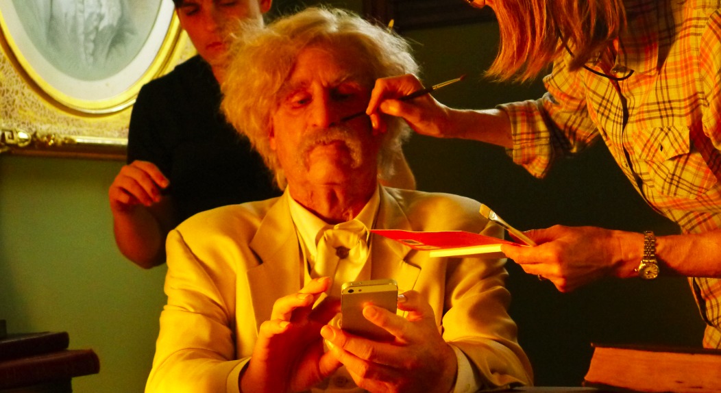 Make up for Val Kilmer, playing Mark Twain in Tom Sawyer & Huckleberry Finn (2013)