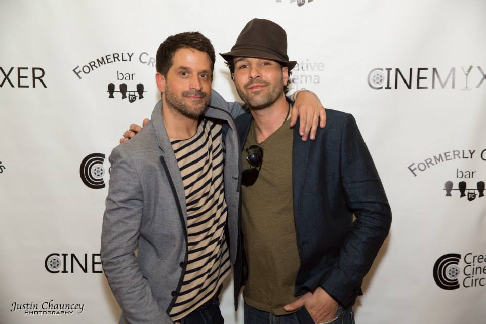 Actors Lance Marshall and George Katt attend the 2015 Creative Cinema Circle Cinemixer in New York City
