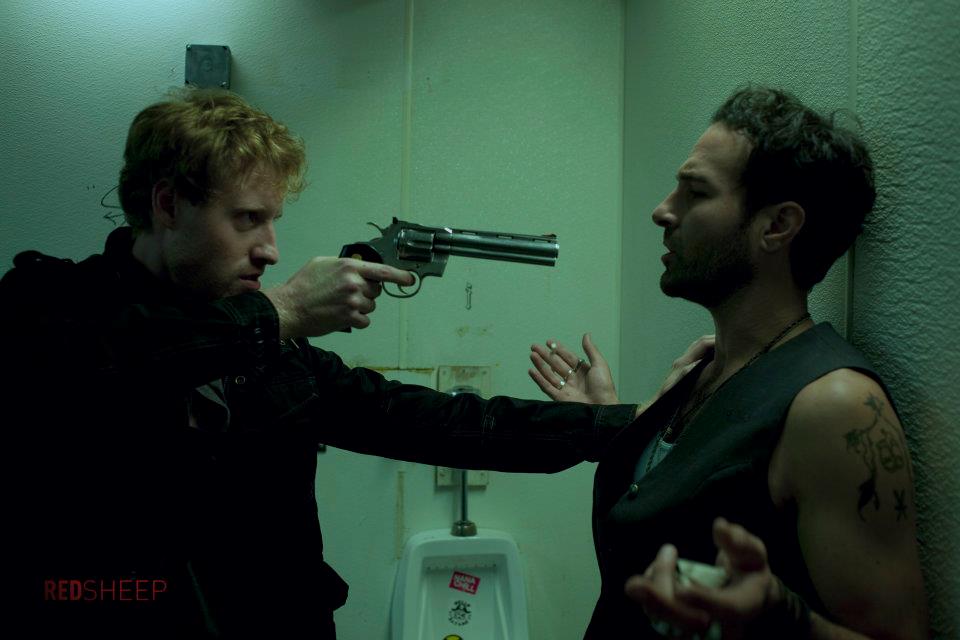 Still of Jonathan Regier and George Katt in Red Sheep