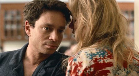 Still of Chris Kattan and Brie Larson in Tanner Hall (2009)
