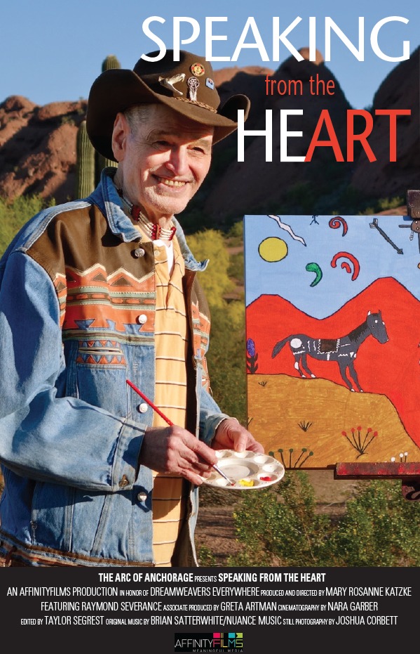 Speaking from the Heart-adults with special needs expressing through art- produced for The Arc of Anchorage