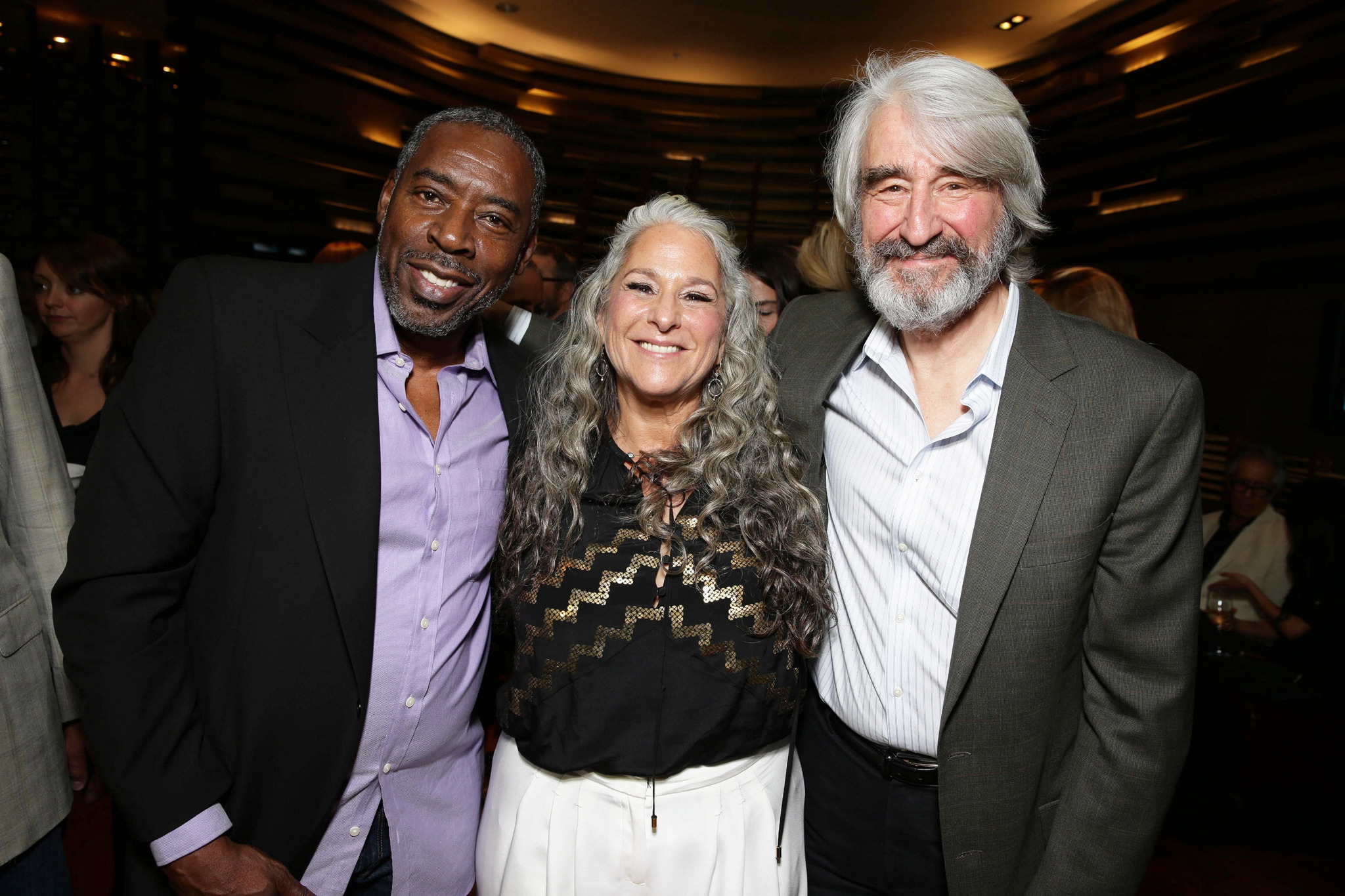 Ernie Hudson, Sam Waterston and Marta Kauffman at event of Grace and Frankie (2015)