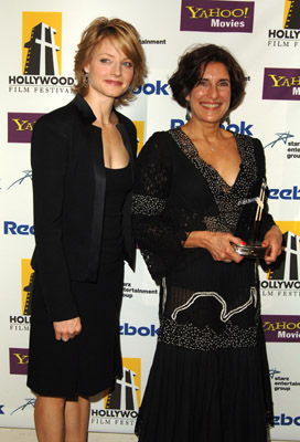 Jodie Foster and Avy Kaufman