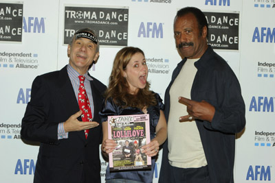 Fred Williamson, Jenna Fischer and Lloyd Kaufman at event of LolliLove (2004)