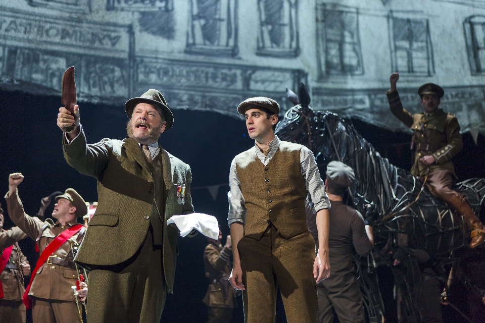 Brian Keane and Michael Cox in 'War Horse'