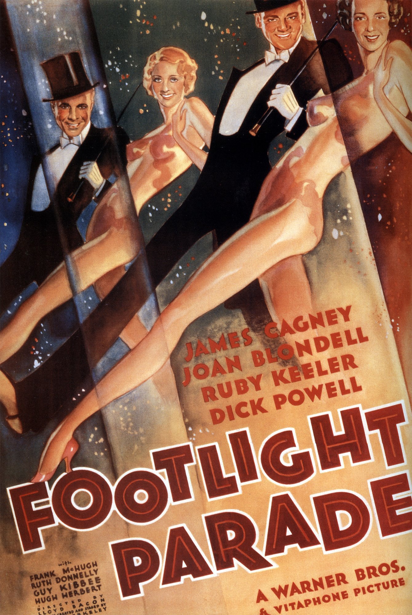 James Cagney, Joan Blondell and Ruby Keeler in Footlight Parade (1933)