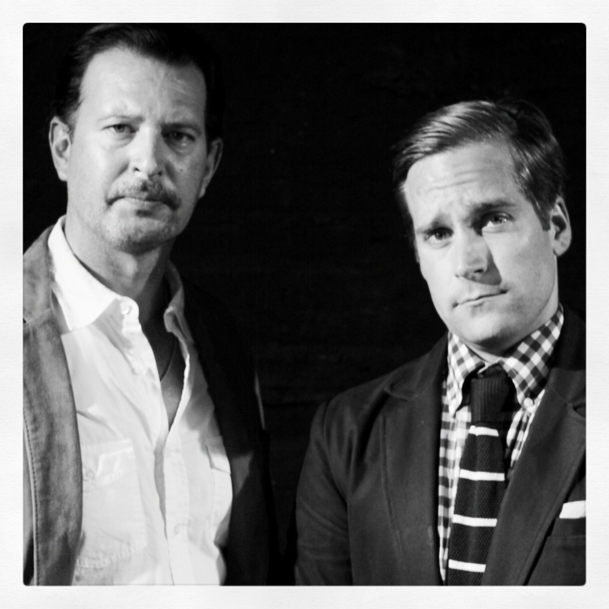 NYAS - Professional Ensemble Co/founders: Christian Keiber as 'Ernest Hemingway' & Tyler Hollinger as 'F. Scott Fitzgerald' in the original play of 