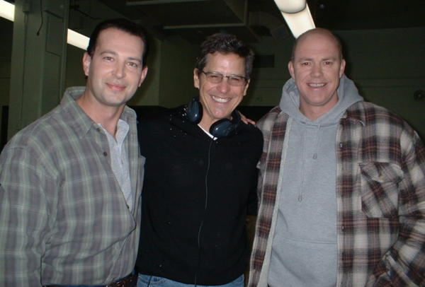 Press Shot of Actors Christian Keiber, Tim Matheson & Michael Gaston Guest Starring on CBS 