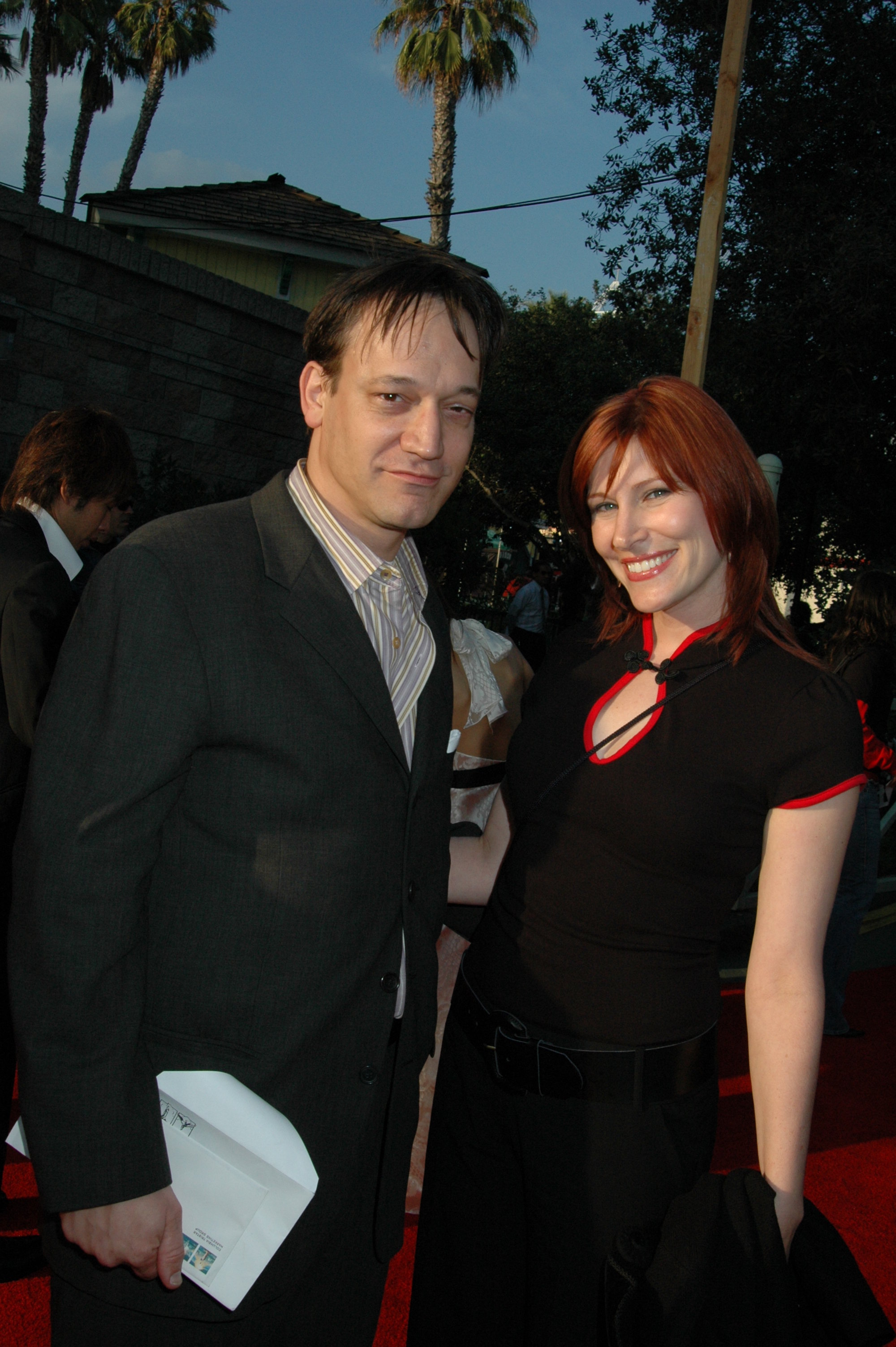 Ted Raimi, Suzanne Keilly at the Grudge 2 premiere